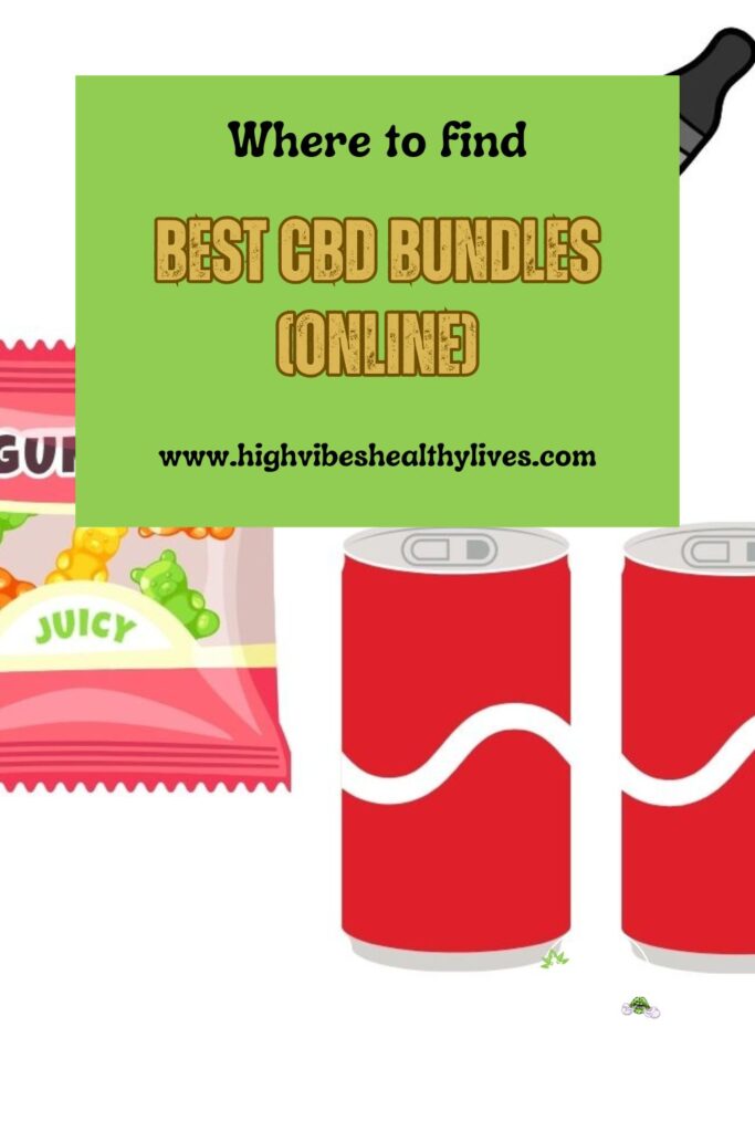 Best CBD and Hemp online bundles info and review Pinterest pins.