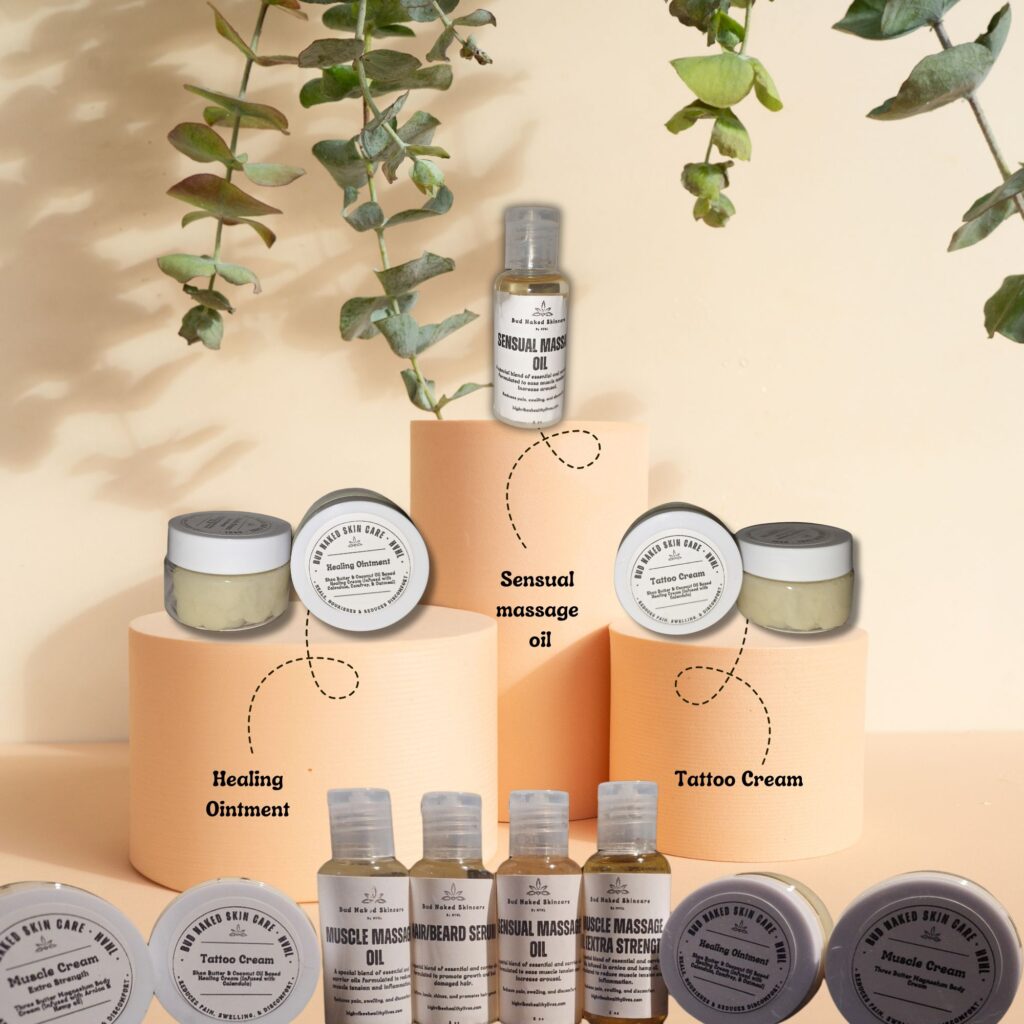 Bud Naked: Skincare Line Up.