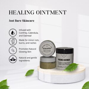 Just Bare Skincare: Healing ointment full Size Mockup.