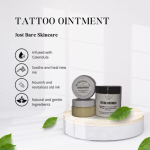 Just Bare Skincare Tattoo Ointment Sample Size Mockup.
